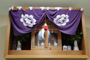 武道场中的金光教神殿